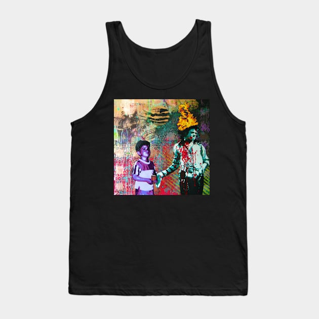 Serial Thriller Tank Top by Bobby Zeik Art